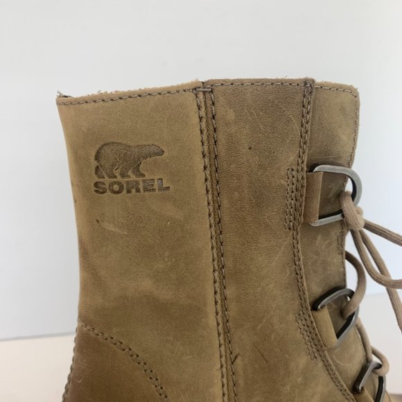 Sorel Ash Brown Joan of Artic Wedge II Boots - Picture 11 of 16